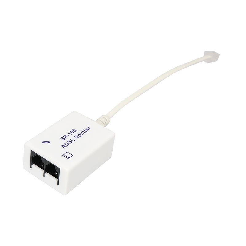 电话分线器一分二家用办公座机无损信号过滤器带线电话语音分离器