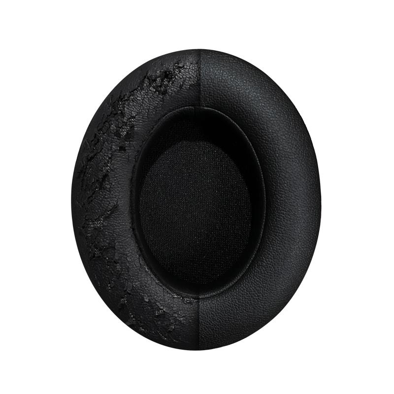 原装beats studio3耳罩录音师三耳机套海绵套魔音二代皮套保护套沙漠黄3代耳机罩维修配件