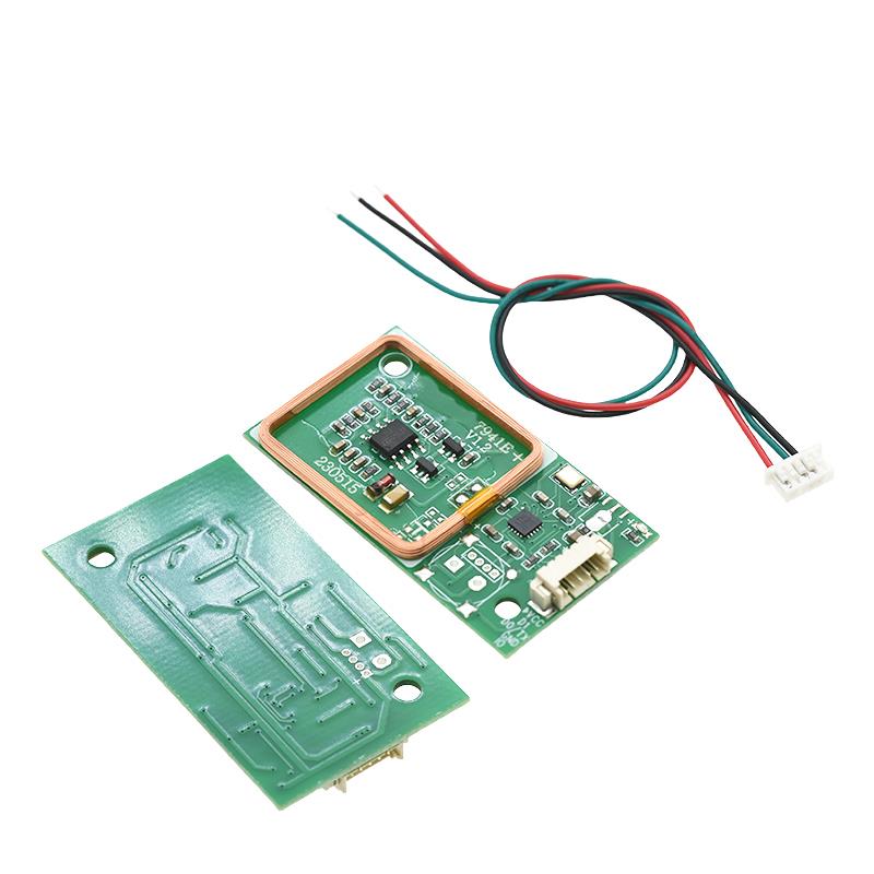 RFID读取器无线模块UART 3P 125KHz卡读取EM4100 8CM DC 5V