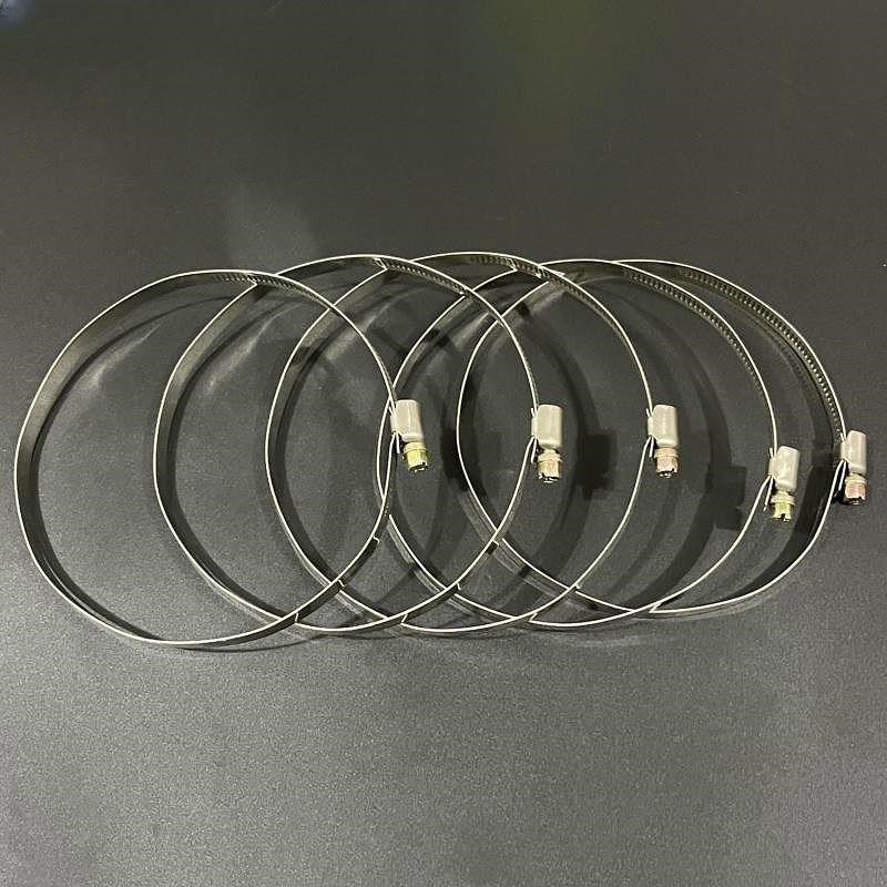 不锈钢卡箍管卡子水管桥架支架固定卡扣抱箍N形瓶含氮量高草绿投