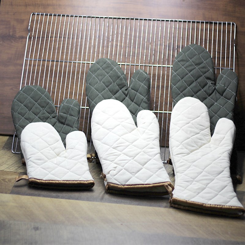 隔热防烫微波炉耐高温防护挂式蒸汽熨斗挂烫机多规格加厚烤炉手套