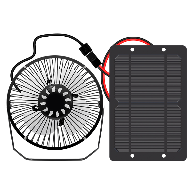 太阳能风扇户外USB充电板发汽车多肉宠物学生宿舍小电扇便携迷你