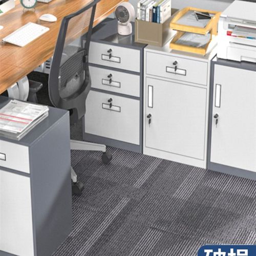 铁皮文件柜矮柜办公室落地收纳柜档案资料柜桌下收纳柜带锁抽屉柜