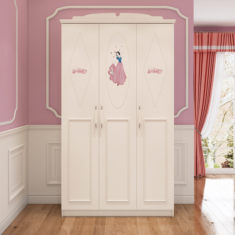 美家印象宝宝衣柜儿童衣柜收纳柜白色公主欧式衣柜推拉门柜子卧室,住宅家具,独立衣柜,淘宝优惠券,粉丝福利购,淘宝优惠卷