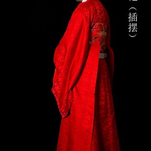 子衣明堂【仙鹤斗牛补】汉服男妆花明制道袍圆领袍贴里婚礼服定制