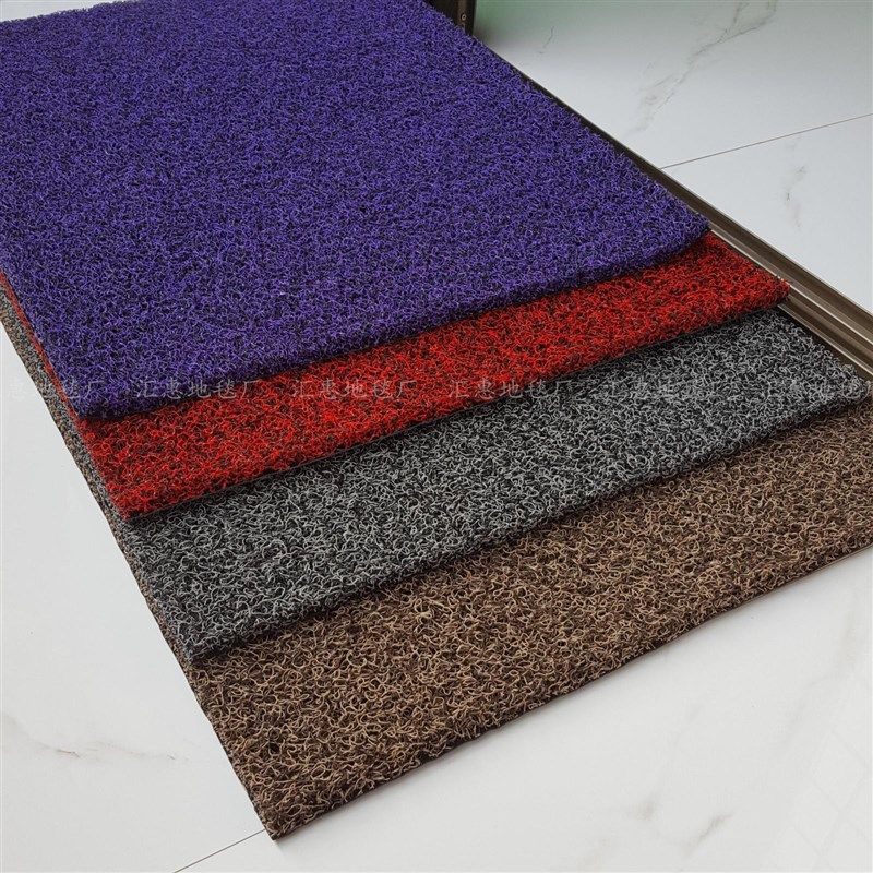 定制特厚丝圈地垫门垫可裁剪进门入户门厅脚垫子pvc防滑丝圈地毯,居家布艺,家用脚垫,淘宝优惠券,粉丝福利购,淘宝优惠卷