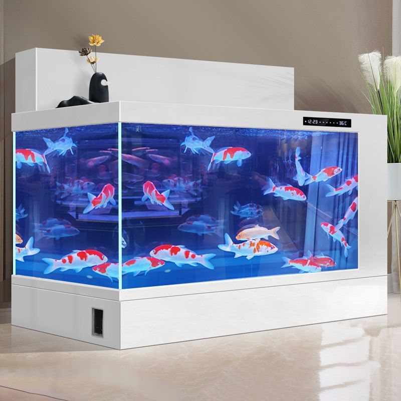 鱼缸水族箱双过滤铝合金锦鲤地缸超白玻璃免换水客厅家用加宽大型,宠物/宠物食品及用品,桌面缸,淘宝优惠券,粉丝福利购,淘宝优惠卷