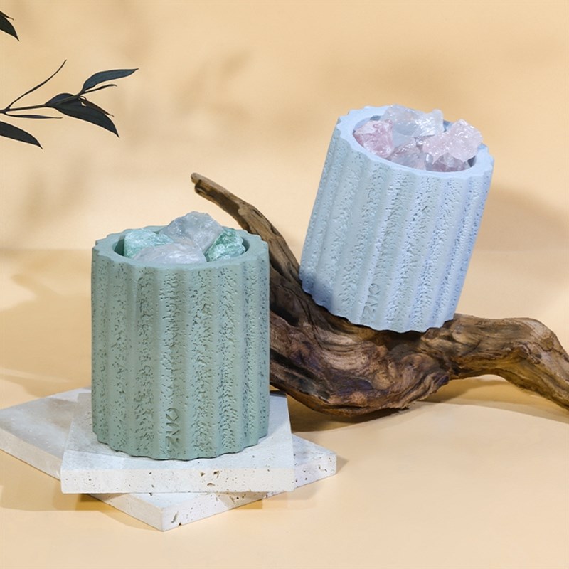 ZUO扩香石香薰礼盒家用持久香氛摆件天然水晶石小众高级生日礼物