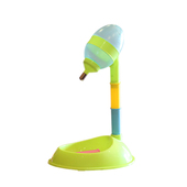 可爱宠物节节高挂式 水壶猫咪小狗喝水器水瓶 自动饮水器彩虹立式