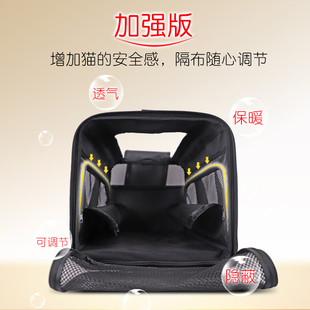 陪士奇猫笼子便携外出狗包猫包大号透气出行宠物车载包猫袋猫咪包
