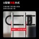密码 锁u型锁玻璃门挂锁u形家用门锁防盗大门双门店铺店面加长锁具