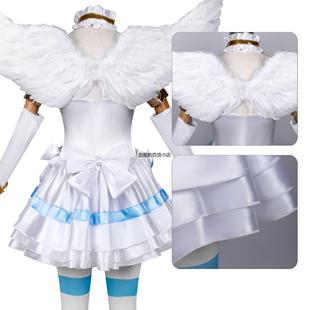 吊带袜天使史朵巾stockingcos服战斗服动漫cosplay连衣裙全套可爱