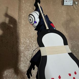 火影忍者带土cos服学生版宇智波带土全套服装发光白面具团扇配件