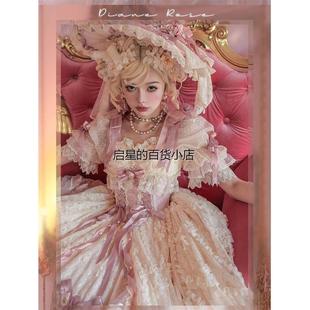 黛安蔷薇Lolita短款连衣裙礼服花嫁lo裙生日礼服公主裙