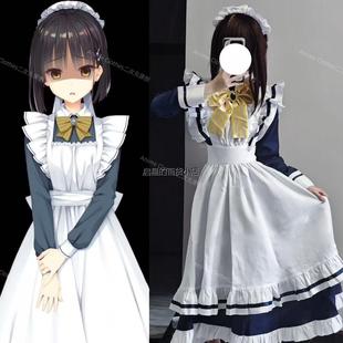 四季夏目枣子姐女仆cos服 星光咖啡馆与死神之蝶cosplay全套服装