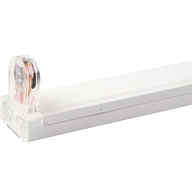 LEDled灯管支架1.2米t8分体单管光管灯座灯架底座20W30W40W日光灯