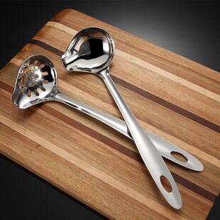 不锈钢长柄歪嘴淋汁勺带嘴勺子浇汁壳汁斗引流嘴分汤勺鸭嘴勺尖嘴