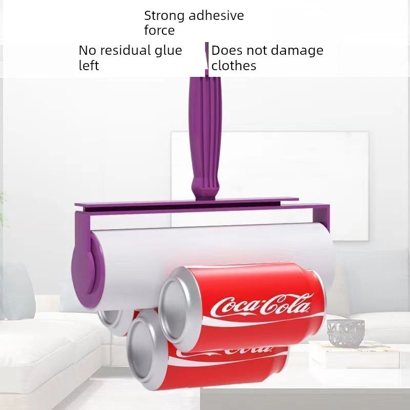 滚筒粘毛器替换纸 家用除尘沾毛纸 黏毡去毛神器可撕式清洁卷纸芯