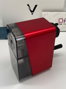 DAV大V多功能手摇削笔器V6素描铅笔炭笔速写专用卷笔刨专业自动削