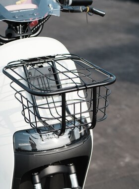 适配于九/号车篮车筐A2z40/A2Z35c/A2z90电动车前置菜篮储物篮件