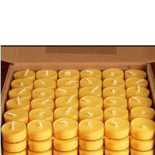 酥油灯4小时108粒塑胶壳不变形环保无烟蜡烛佛前供灯煮茶加热小灯