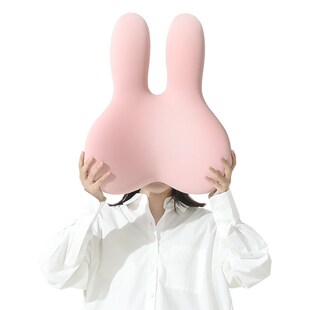 Hnos西诺思大头兔腰靠办公室椅子靠背汽车护腰记忆棉孕妇靠垫抱枕