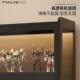 家用展示柜亚克力带锁多层模型透明玩具摆放艺术品收纳玻璃防尘柜
