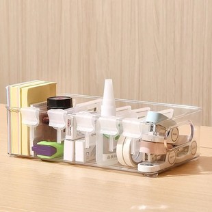 冰箱分隔夹侧门分隔板隔断分格神器可调节小卡扣抽屉收纳万能分割