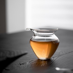 耐热玻璃公道杯高透玻璃分茶器高档茶海倒茶杯家用匀杯功夫茶具