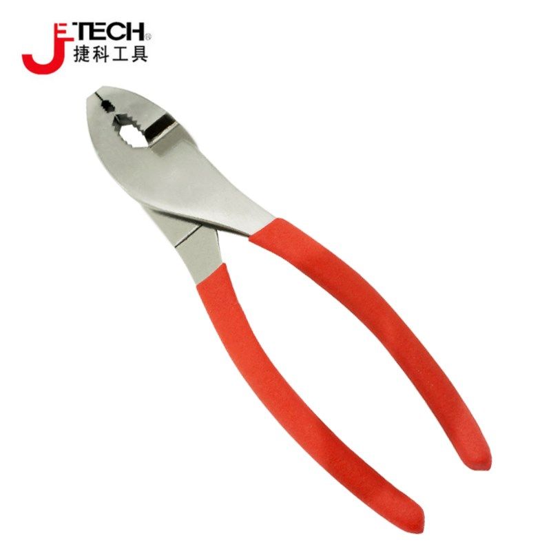jtech捷科工具双孔川直口型钳口鲤鱼钳鱼嘴钳cp-8水泵钳水管钳扳