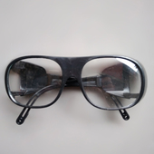 电焊眼镜焊工黑白灰色墨镜焊工氩弧焊平光劳保防护烧焊护目镜