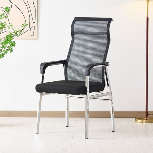 办公椅网椅电脑椅会议椅员工椅靠背舒适型久坐商用麻将椅四脚椅子