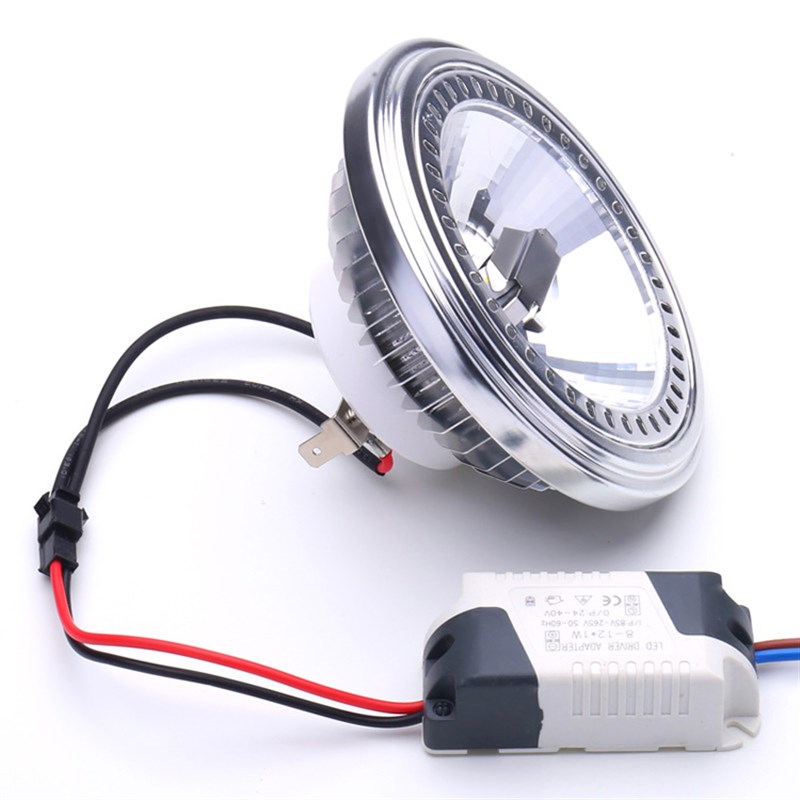 AR111豆胆灯LED光源15W斗胆灯内胆G53灯头cob格栅灯代替80W卤素灯