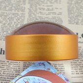 金属工艺品装 饰镜玻璃镜摆设镇纸放大镜馒头镜文镇镜