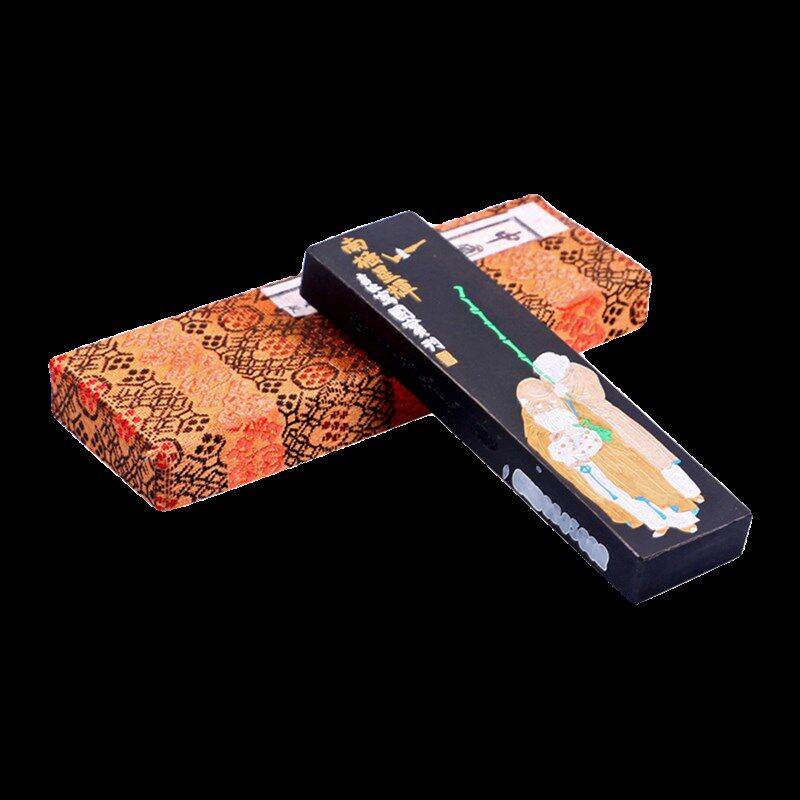 徽墨上海墨厂曹素功墨条书法专用百寿图超贡油烟墨锭手工墨块墨条