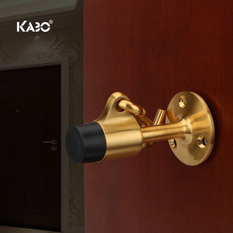 德国KABO防风型橡胶门顶静音门碰龟顶门吸玻璃门防撞门挡门阻风钩