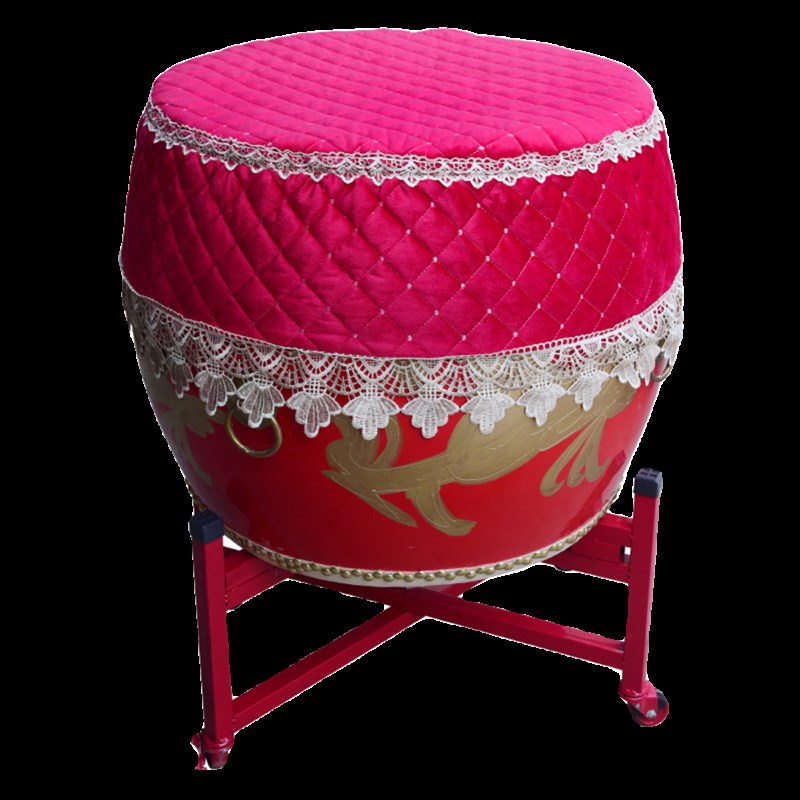 牛皮鼓红龙鼓罩威风鼓大鼓半包保护战鼓锣鼓加厚防尘保护罩子