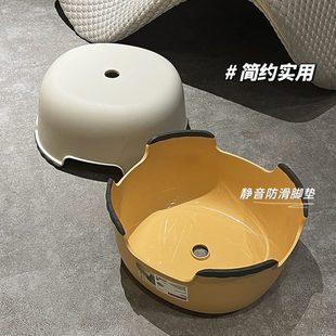 矮凳 小凳子家用迷你塑料可叠放加厚简约板凳椅子儿童洗澡浴室换鞋