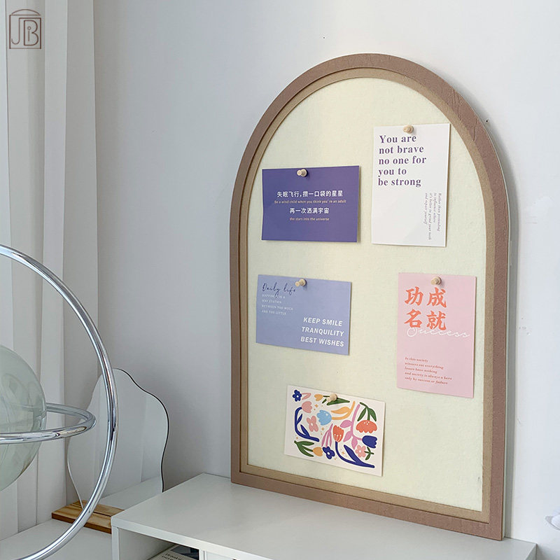 in毛毡板墙贴软木板照片墙告示板题墙留言板挂墙桌面便利贴板背景