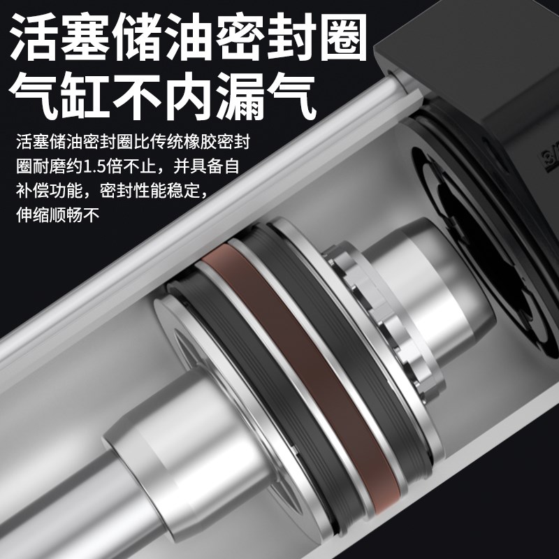 SC63标准气缸32小型气动40大推力SC50X25X50x75X100X150x200x300S