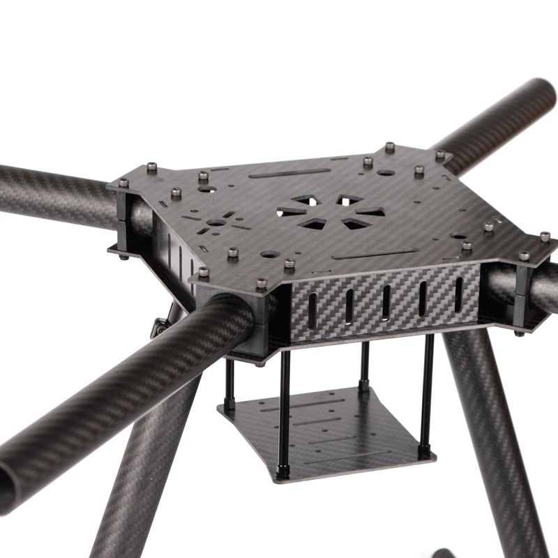 龙翔LX550/680/25mm碳管碳纤维非折叠飞行器机架四轴八桨X8多旋翼