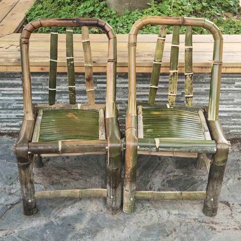 竹椅子靠背椅家用老式餐椅复古藤编竹子单人椅休,住宅家具,阳台椅,淘宝优惠券,粉丝福利购,淘宝优惠卷