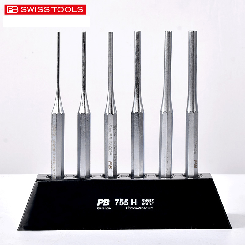 PB圆柱冲瑞士进口钳工销式冲头平头冲子加长销冲圆冲钉冲750/755