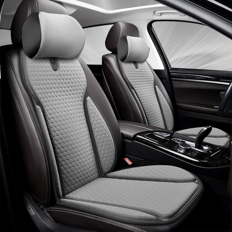 汽车坐垫夏季凉垫凝胶冰垫单片四季通用通风透气夏天办公室座椅垫