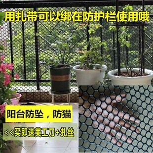塑料格网阳台网防猫防护网网户护栏网防掉防坠网养鸡养殖网