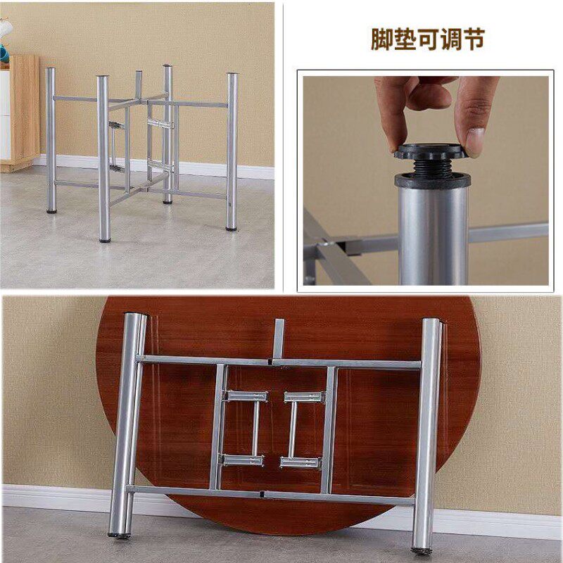 大新款铮舍其他面酒店饭店圆桌酒席桌折叠圆形餐桌带旋转盘圆台面,住宅家具,实木餐桌,淘宝优惠券,粉丝福利购,淘宝优惠卷