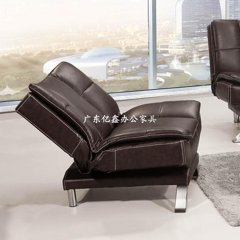 高档办公沙发商务洽谈会客接待沙发 优质西皮沙发 多功能沙发床