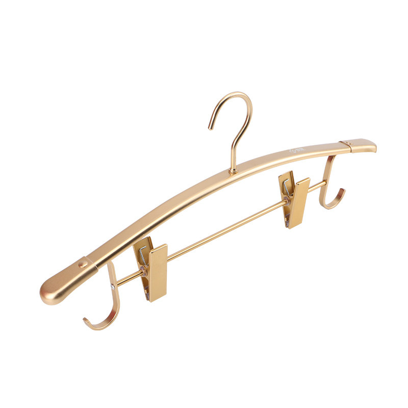 铝合金裤架裤夹衣架一体夹子家用强力无痕多功能室外防风晾晒衣架