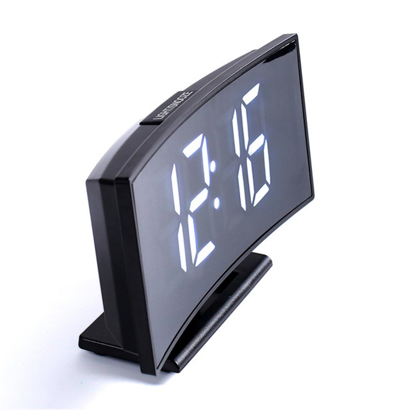 多功能LED大屏幕插电时钟 床头夜光静音贪睡闹钟 clock高清数字钟