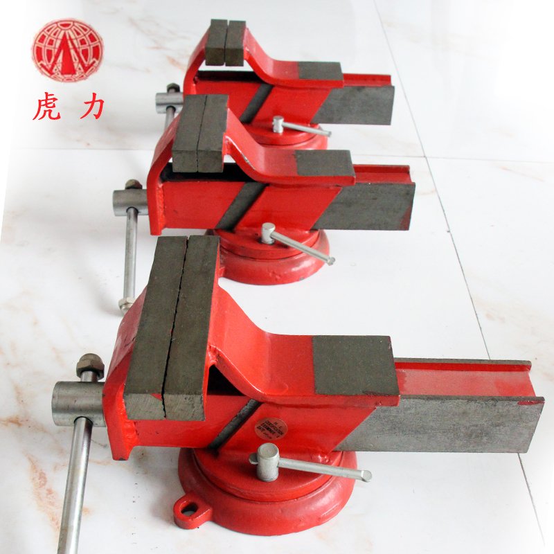 H型全钢活动带砧75M100MM1MM1MM台钳寸寸5寸寸全钢台虎钳